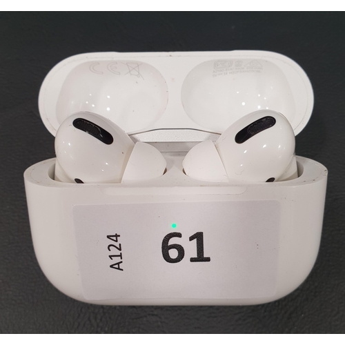 61 - PAIR OF APPLE AIRPODS PRO
in AirPods Pro charging case