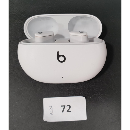 72 - PAIR OF BEATS STUDIO BUDS EARBUDS
in charging case