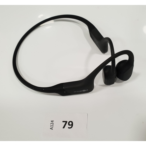 79 - PAIR OF AFTERSHOKZ AEROPLEX HEADPHONES