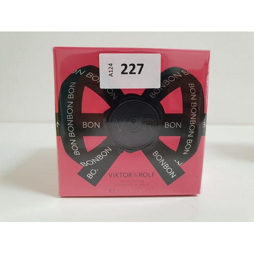 227 - NEW AND BOXED VIKTOR % ROLF BONBON EAU DE PARFUM
(50ml)