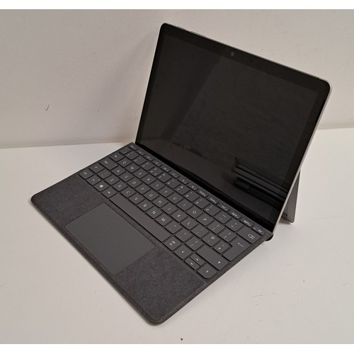 191 - MICROSOFT SURFACE GO 2
model 1901; serial number 0B34FWX213433F; 128GB; Wiped
Note: It is the buyer'... 