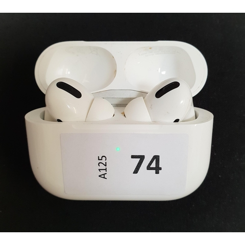 74 - PAIR OF APPLE AIRPODS PRO
in AirPods MagSafe charging case