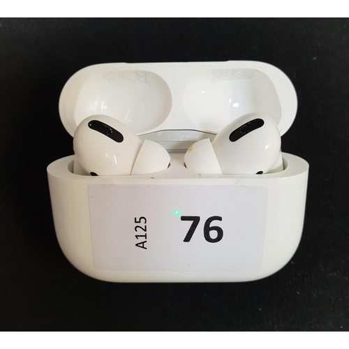 76 - PAIR OF APPLE AIRPODS PRO
in AirPods Pro charging case