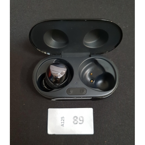 89 - PAIR OF SAMSUNG EARBUDS
in charging case, model SM-R175