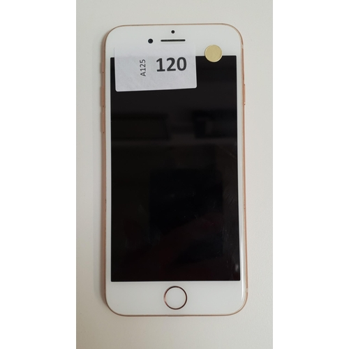 120 - APPLE IPHONE 8 
IMEI 358708090536901. Apple Account locked. 
Note: It is the buyer's responsibility ... 