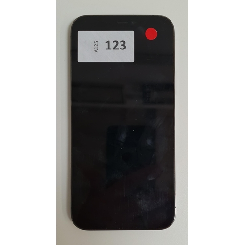 123 - APPLE IPHONE 12 PRO
IMEI 354957732111037. Apple Account locked. 
Note: It is the buyer's responsibil... 