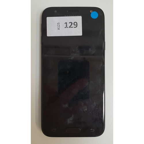 129 - SAMSUNG GALAXY J3 SMARTPHONE
model SM-J330FN. IMEI - 358952085899805. Google account locked.
Note: I... 