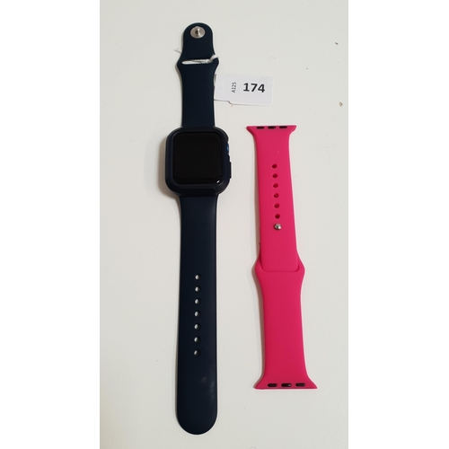 174 - APPLE WATCH SERIES 7
41mm case; model A2473; S/N JYKDXNJ911; NOT Apple Account Locked; with spare st... 