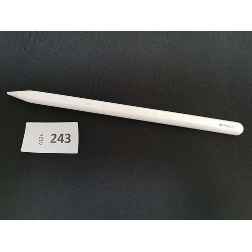 243 - APPLE PENCIL 2ND GENERATION