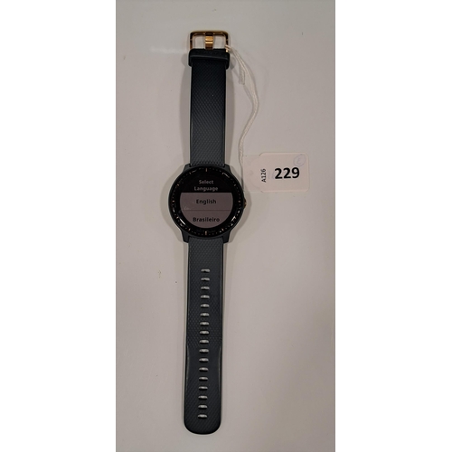 229 - GARMIN VIVOACTIVE 3 MUSIC SMARTWATCH 
Note: It is the buyer's responsibility to make all necessary c... 