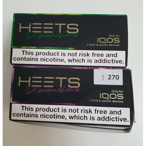 270 - 400 HEETS DIMENSIONS TOBACCO STICKS 
comprising 200 Yugen and 200 Ammil, for IQOS 
Note: You must be... 