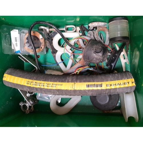 236 - SELECTION OF NAUTICAL SPARES AND EQUIPMENT
including a boxed Raymarine LifeTag Wireless Man Overboar... 