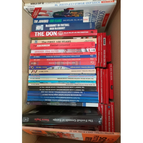 272 - SELECTION OF SCOTTISH FOOTBALL RELATED BOOKS AND PROGRAMMES
the programmes including Celtic v Aberde... 