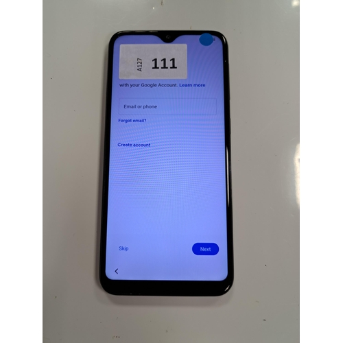 111 - SAMSUNG GALAXY A20E
model SM-A202F/DS; IMEI 359316105661190; NOT Google Account Locked.
Note: It is ... 