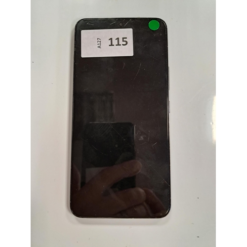 115 - SAMSUNG GALAXY S22 5G
model SM-S901B; IMEI 356168210139999; Google Account Locked.
Note: Crack acros... 