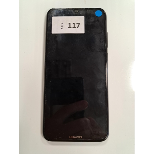 117 - HUAWEI Y6
model MRD-LX1; IMEI 864117041448363; Google Account Locked.
Note: Glass over the camera is... 