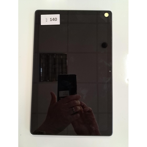 140 - SAMSUNG GALAXY TAB A7 
Model: SM-T500.  Serial number R9TR30T11YJ. NOT Google Account Locked.  Note:... 