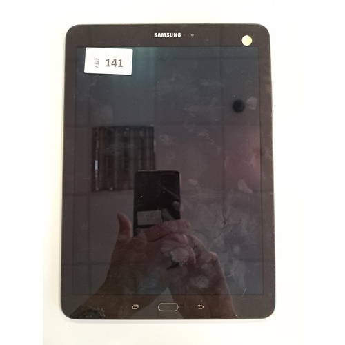 141 - SAMSUNG GALAXY TAB S3
Model: SM-T820.  Serial number R52KB9ND8VF. Google Account Locked.  Note: It i... 