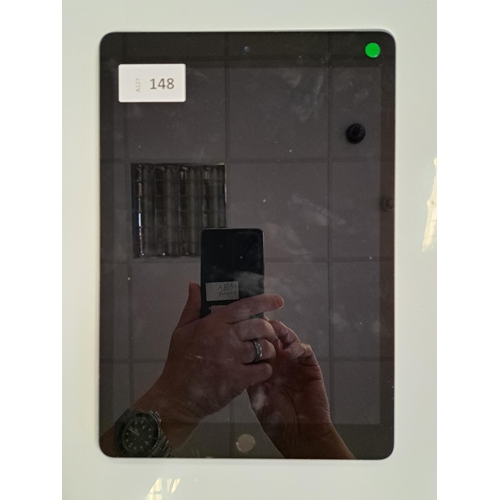 148 - APPLE IPAD 9TH GENERATION - A2604 - WIFI & CELLULAR 
serial number H192200QT4. IMEI 355818721926281.... 