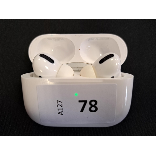 78 - PAIR OF APPLE AIRPODS PRO
in AirPods Pro charging case