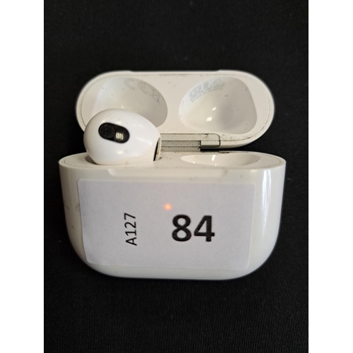 84 - SINGLE APPLE AIRPODS 3RD GENERATION
in MagSafe charging case