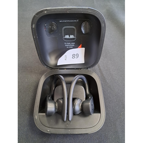 89 - PAIR OF BEATS POWER BEATS PRO WIRELESS EARBUDS
in charging case