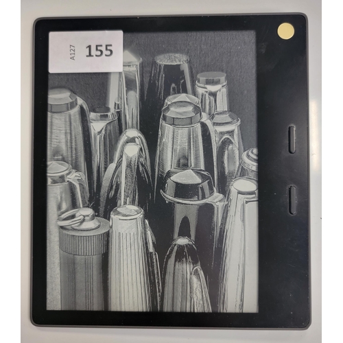 155 - AMAZON KINDLE OASIS E-READER
serial number G000 WL05 0183 0NSK
Note: It is the buyer's responsibilit... 