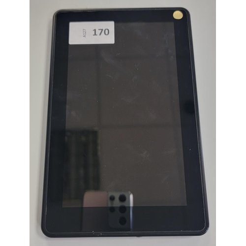 170 - AMAZON KINDLE FIRE 
serial number D028 A0A0 2457 0AO4
Note: It is the buyer's responsibility to make... 