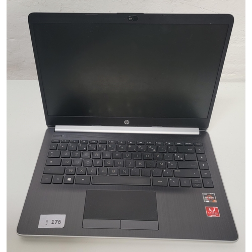 176 - HP NOTEBOOK LAPTOP
model 14-DK0042NF; serial number 5CG0156JY3; AMD Radeon Vega 3 Graphics; AMD Ryze... 