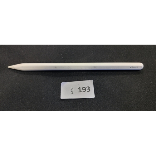 193 - APPLE PENCIL 2ND GENERATION