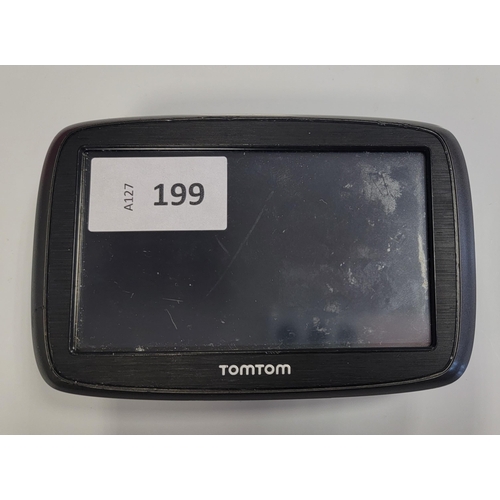 199 - TOM TOM START 40 SAT NAV
Serial number VN1076Y00134 (0), with European maps