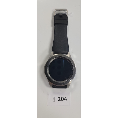 204 - SAMSUNG GALAXY WATCH
model SM-R800, S/N R5AM3UEEJ4J
Note: It is the buyer's responsibility to make a... 