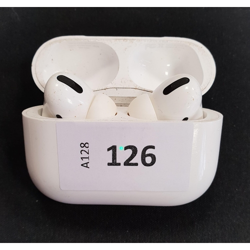 126 - PAIR OF APPLE AIRPODS PRO
in AirPods Pro charging case