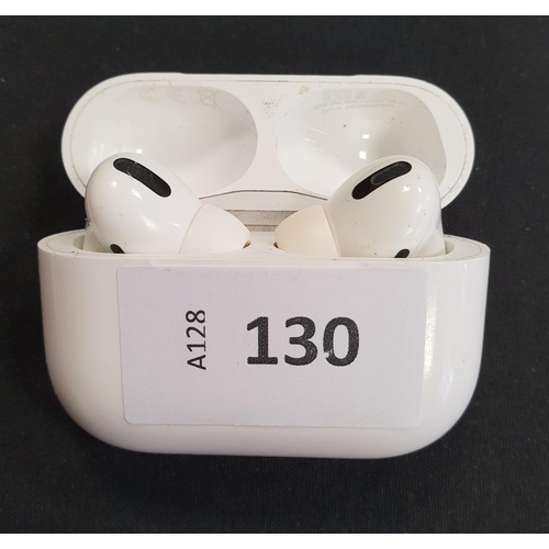 130 - PAIR OF APPLE AIRPODS PRO
in AirPods Pro charging case