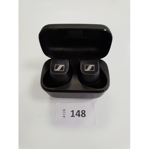 148 - PAIR OF SENNHEISER CX PLUS TRUE WIRELESS EARBUDS
in charging case