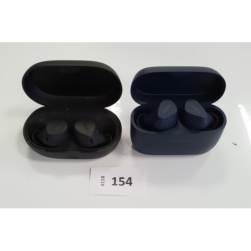 154 - TWO PAIRS OF JABRA EARBUDS
in charging cases