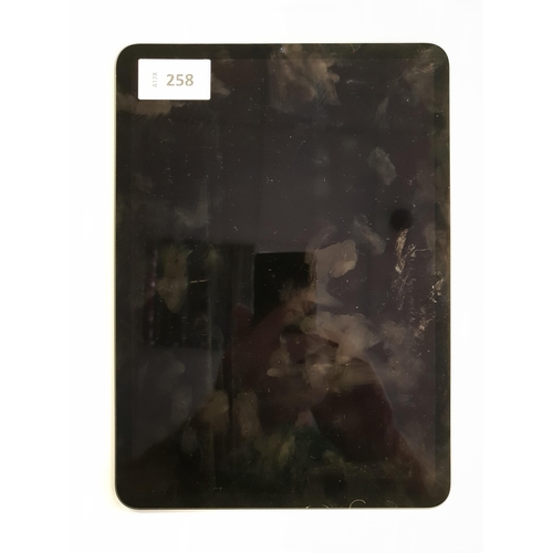 258 - APPLE IPAD PRO 11 INCH 3RD GEN - A2377 - WIFI 
serial number J4NW6X20QD. Apple account locked. 
Note... 