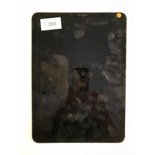 283 - APPLE IPAD PRO 11 INCH - A1934 - WIFI & CELLULAR
serial number DMPZ805MKD7V. IMEI 358698092009983. A... 