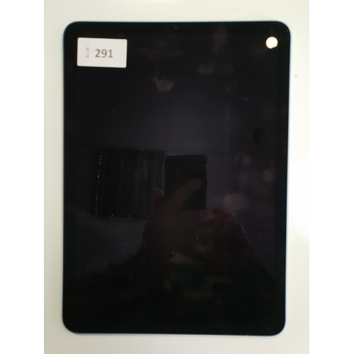 291 - APPLE IPAD AIR 5TH GEN - A2588 - WIFI  
serial number M2JJ39F64G. Apple account locked. 
Note: It is... 