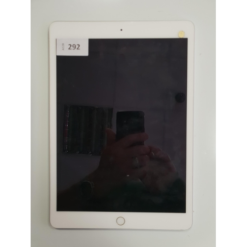 292 - APPLE IPAD 7TH GEN - A2197 - WIFI  
serial number DMPZ9W54MF3R. NOT Apple account locked. 
Note: It ... 