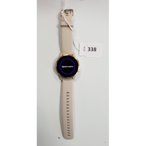 338 - GARMIN VENU 2S SMARTWATCH
serial number GTG043279
Note: It is the buyer's responsibility to make all... 