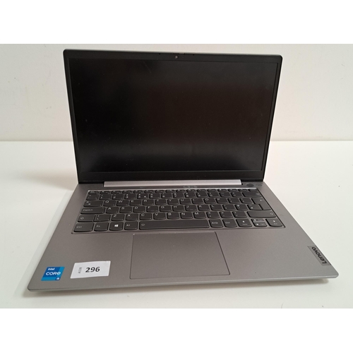 296 - LENOVO THINKBOOK 14 GT ITL LAPTOP
serial number MP25H58Z; Intel Core i5; Wiped
Note: It is the buyer... 