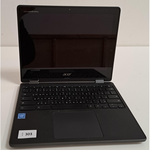 303 - ACER R851TN SERIES CHROMEBOOK
Model N18Q8; serial number NXN99EM0080450CD5F7611; Wiped
Note: It is t... 