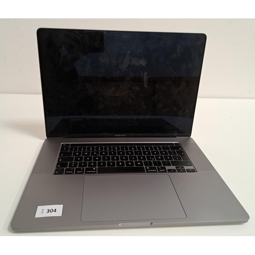 304 - APPLE MACBOOK PRO
model A2141; serial number C02DG687MD6T; Apple account locked
Note: It is the buye... 