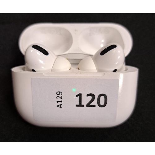 120 - PAIR OF APPLE AIRPODS PRO
in AirPods Pro charging case