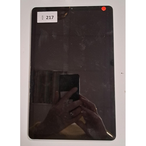 217 - SAMSUNG GALAXY TAB S6 LITE
Model: SM-P610. S/N R52R5056YTE. NOT Google Account Locked.  Note: It is ... 