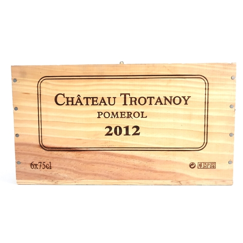 309 - CHATEAU TROTANOY POMEROL 2012
6 bottles, in original wooden case, 75cl and 14.5%