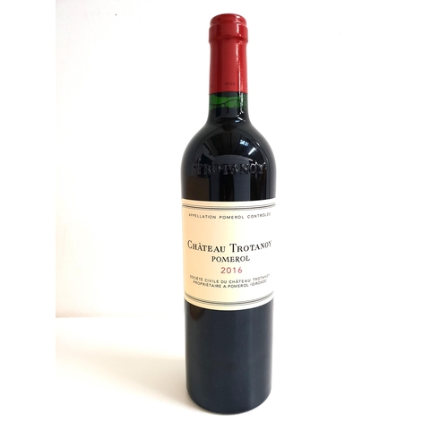 311 - CHATEAU TROTANOY POMEROL 2016
6 bottles, in original wooden case, 75cl and 15%