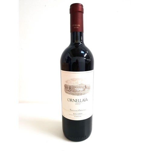 316 - ORNELLAIA BOLGHERI SUPERIORE 2005 
6 bottles, in original wooden case, 75cl and 14.5%