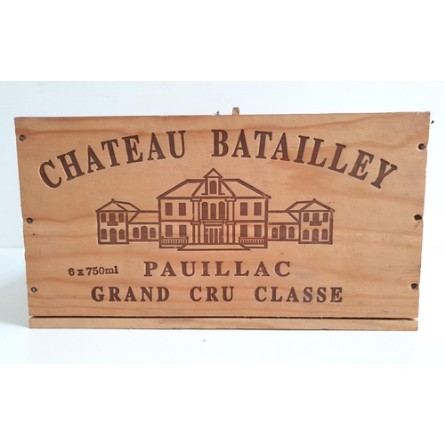 321 - CHATEAU BATAILEY GRAND CRU CLASSE PAULILLAC
5 bottles - 1x 2001 (12.5%), 1x 2002 (13%), 1x 2003 (13%... 